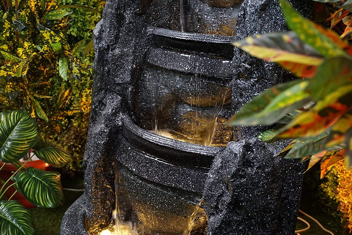 Holiness Craft Water Fountain Fiber Jharna Buddha Water Fountain with